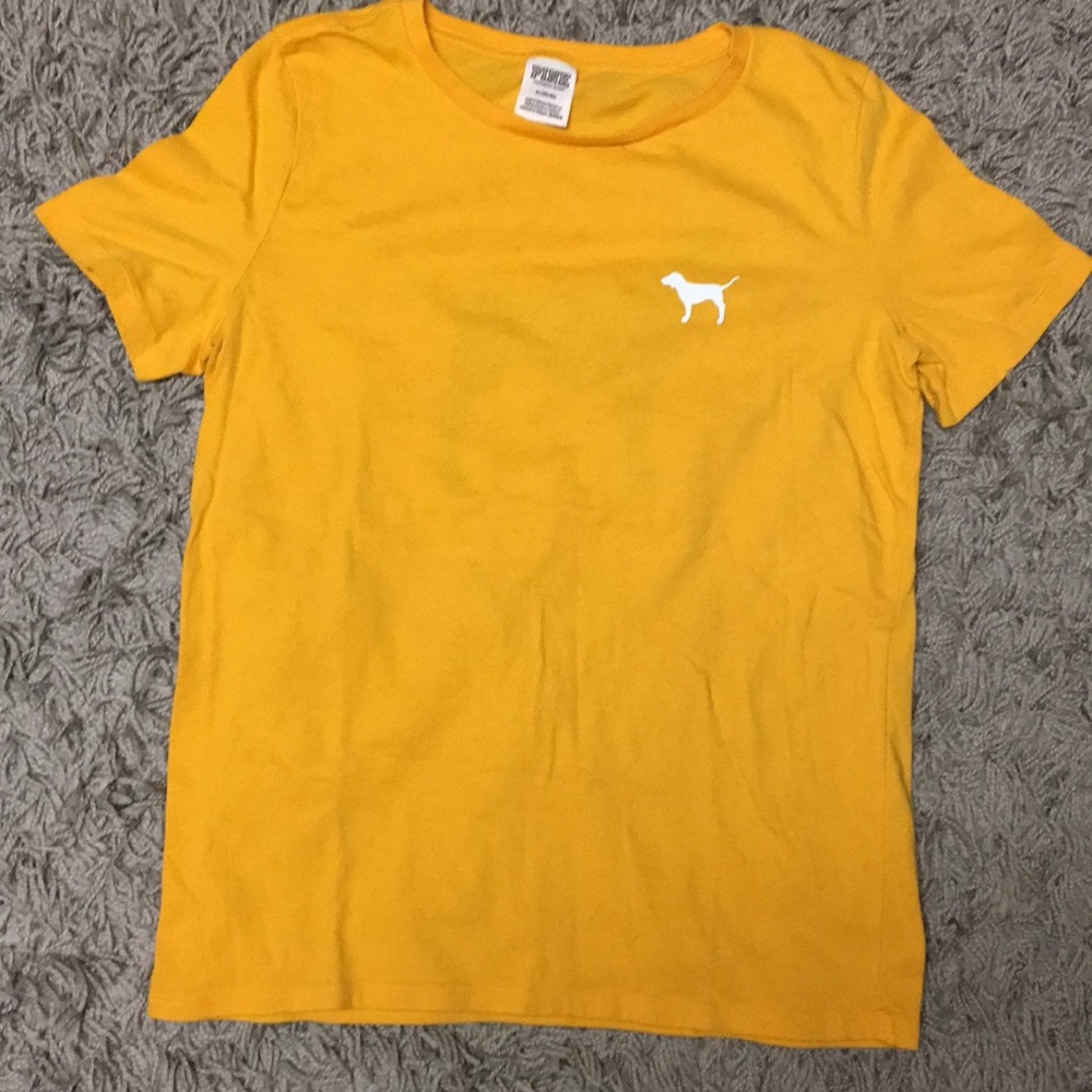 Yellow shirt from PINK